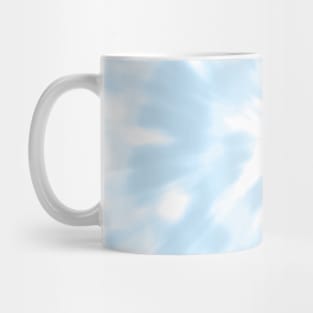 Light Blue Tie Dye - Pastel Blue Mug